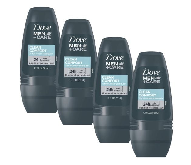 Dove Men+Care Clean Comfort Roll on Deodorant